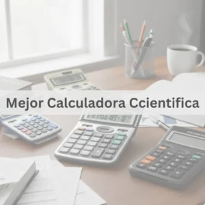 Mejor Calculadora Científica para Secundaria y Bachillerato
